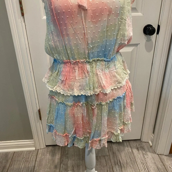 We're All Pretty Girls Tiered Dress Multicolor pastel 16786 - Picture 9 of 16